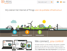 Tablet Screenshot of i-real.nl