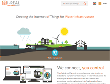 Tablet Screenshot of i-real.com